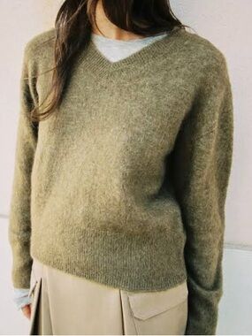 ZARA brush Effect Knit Sweater